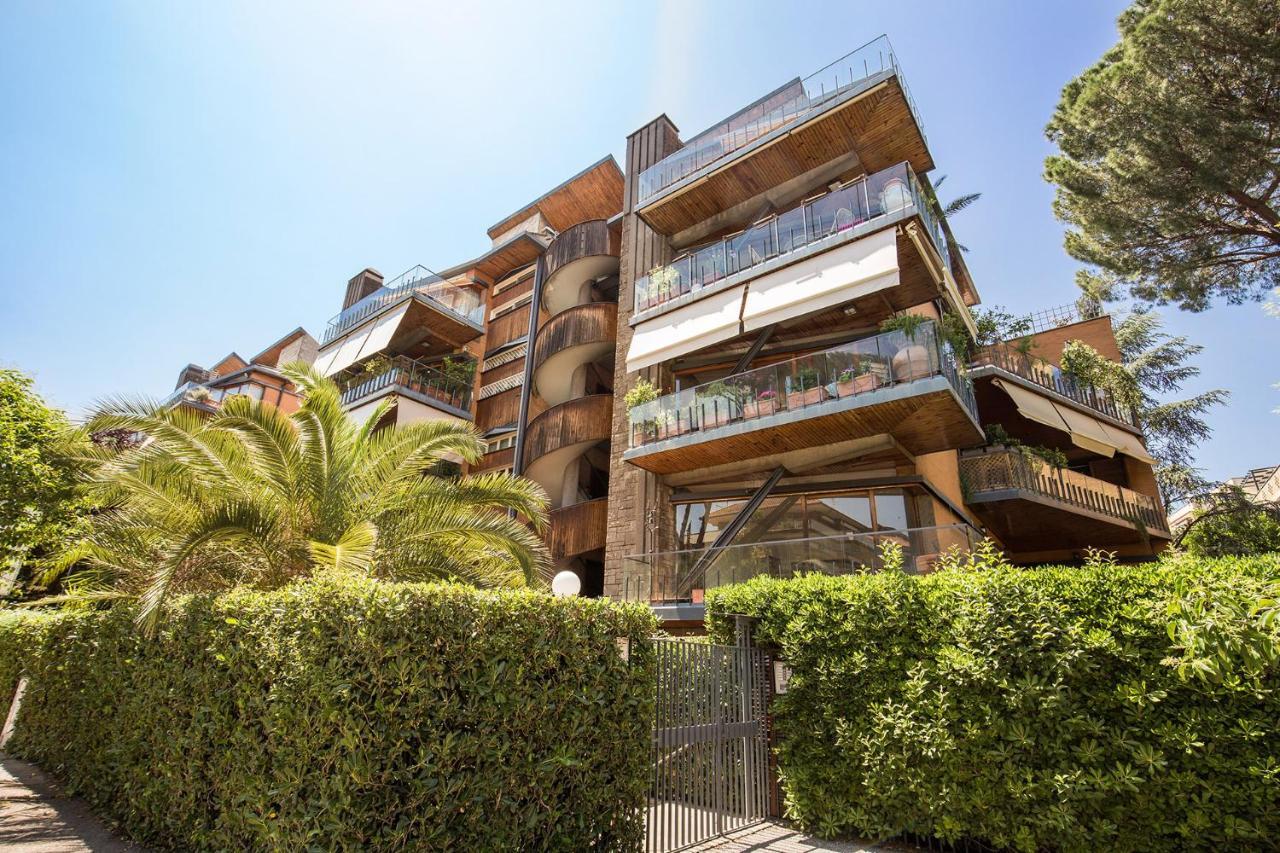 Terrazza Piccolomini: Elegant Apartment Stunning View Over Rome/St Peter'S Dome Eksteriør bilde